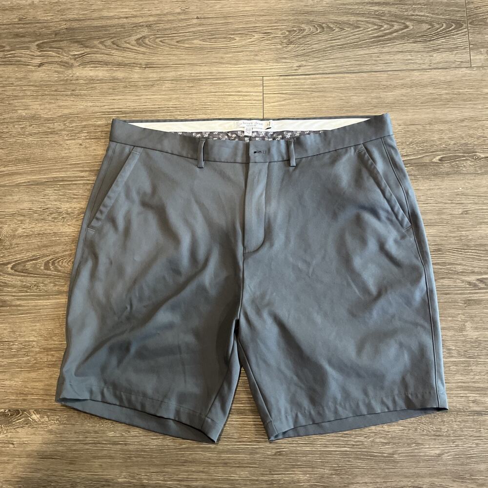 Henry dean Sport Performance Flex Shorts Mens 40Inseam 8Dark Gray Golf